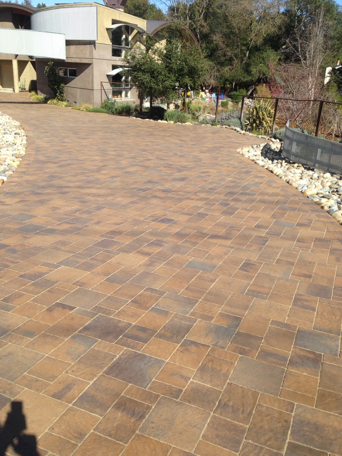 DCS paver driveway installation