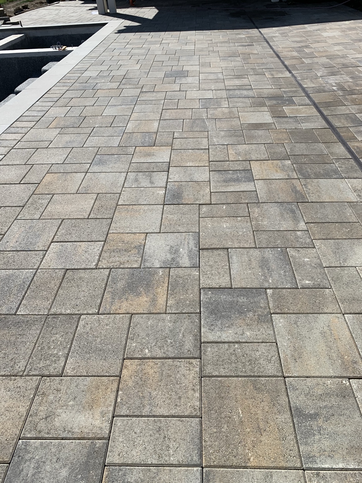 DCS paver driveway installation
