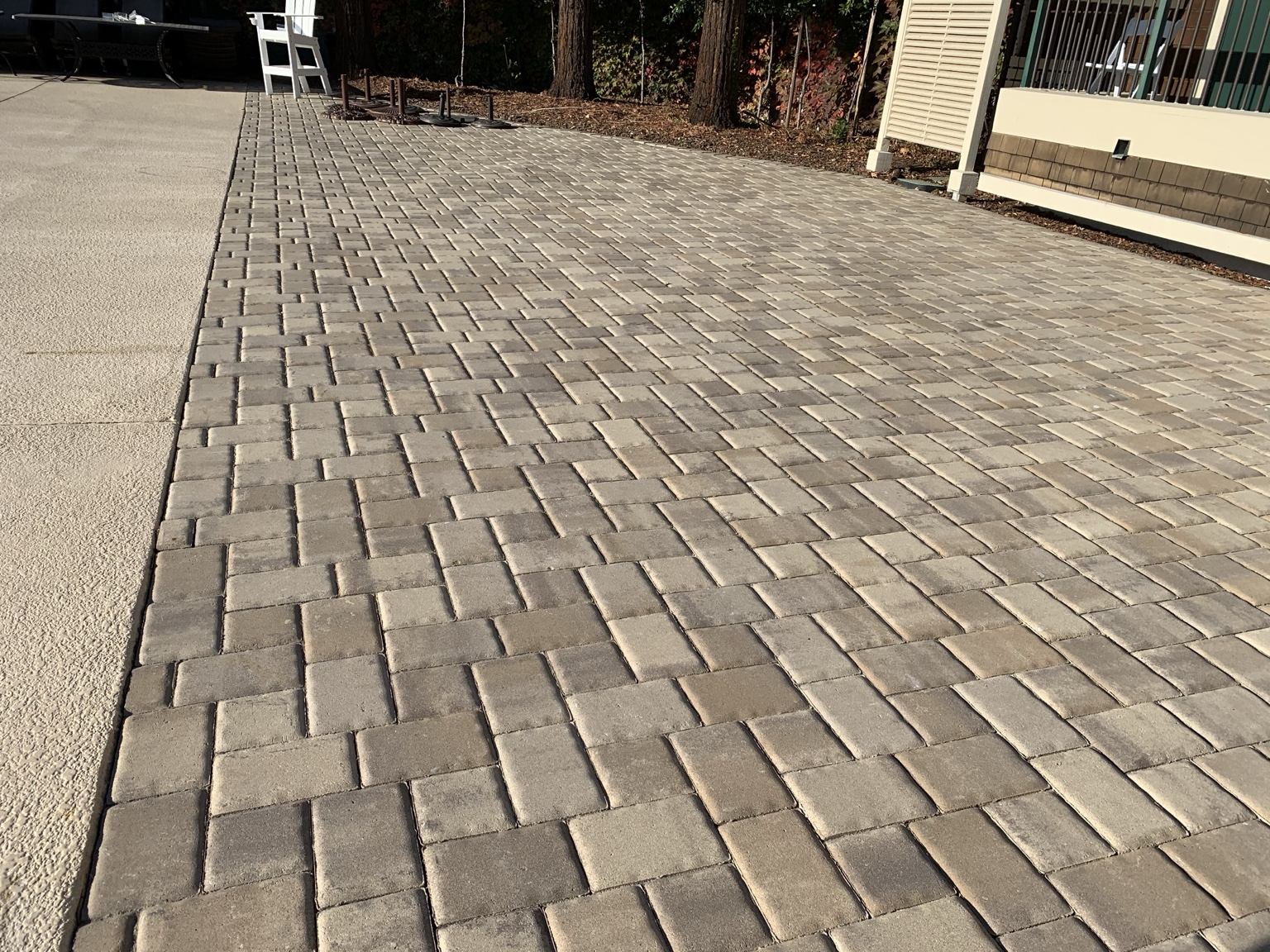 DCS paver driveway installation