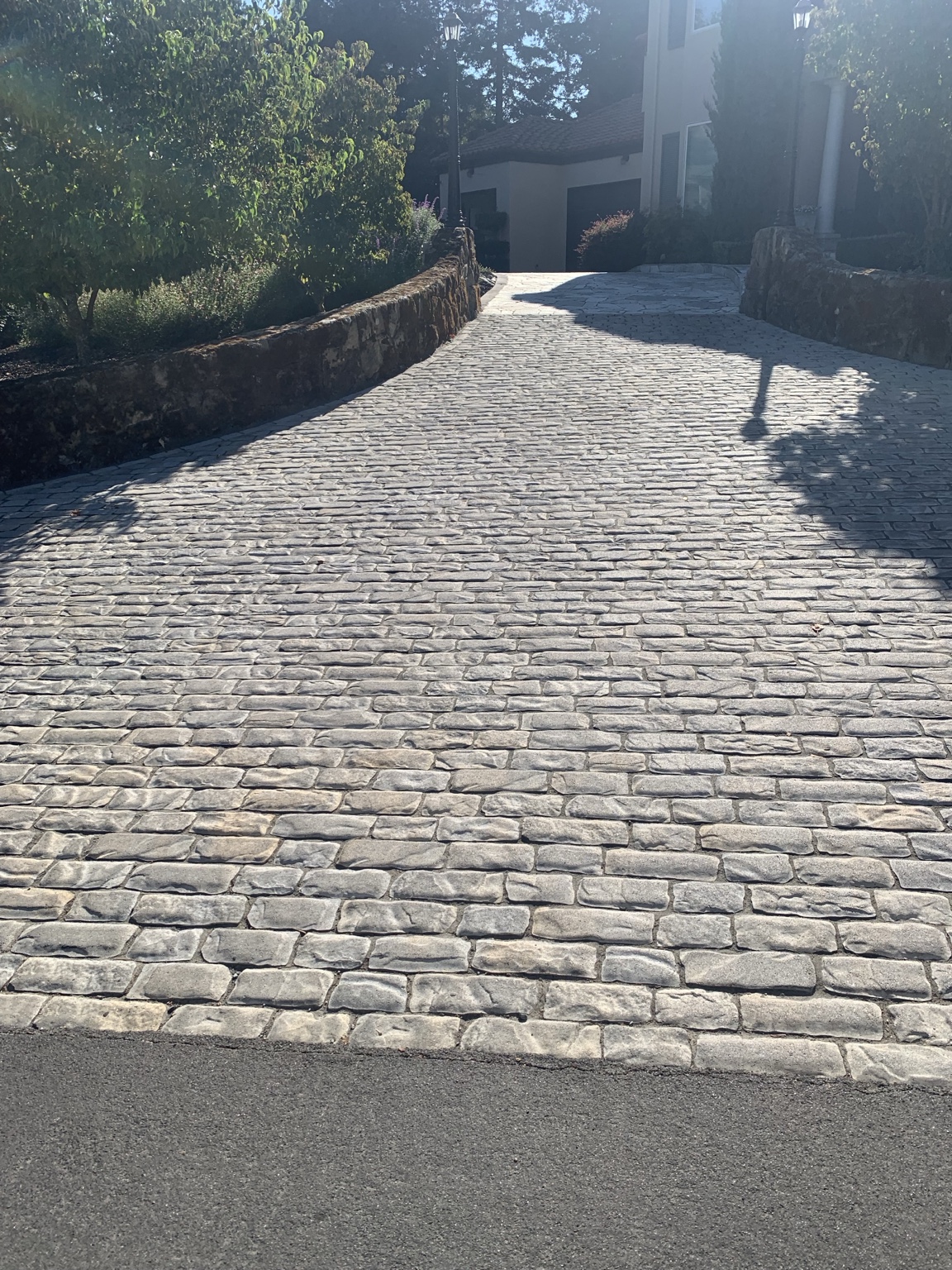 DCS paver driveway installation