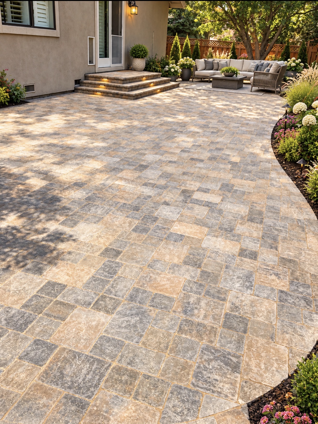 DCS paver installation